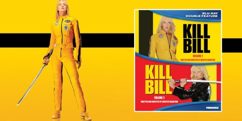 Kill Bill Volumes 1 & 2 Blu-ray Double Feature + Digital Only $7.88 (Regularly $22.96)