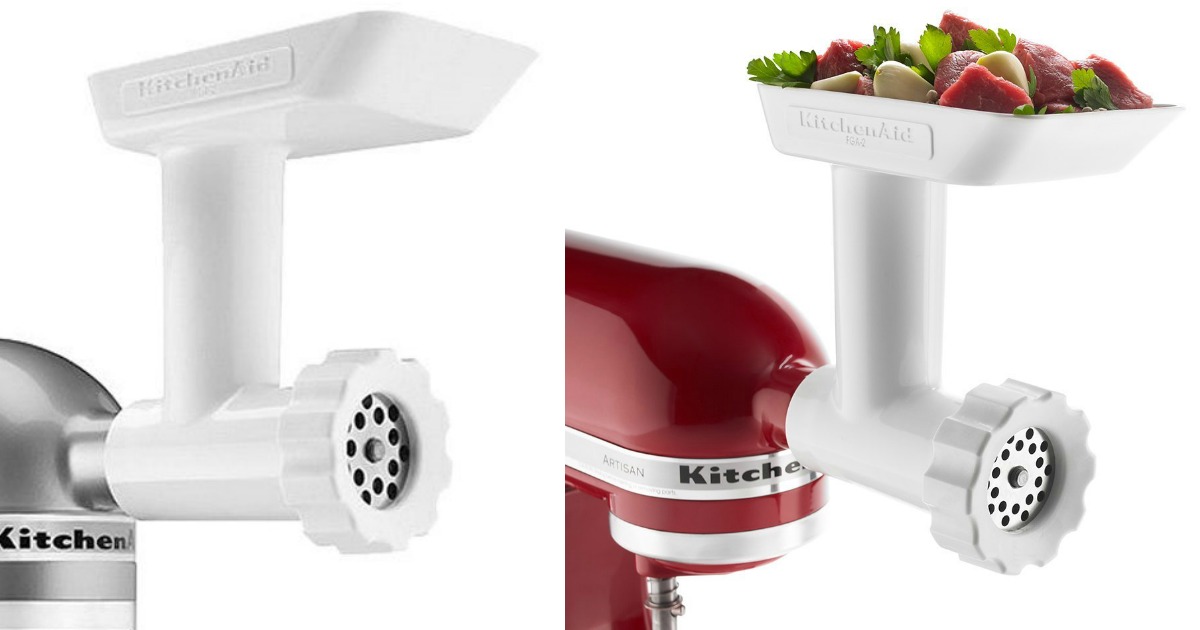 Amazon KitchenAid Food Grinder Attachment for Stand Mixers Only 25.99