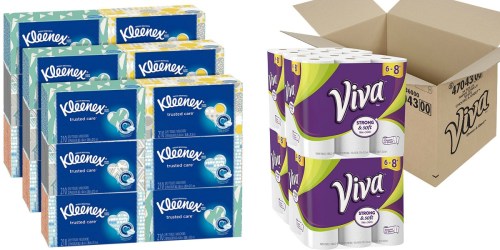 Amazon: 25% Off Kleenex, Cottonelle Toilet Paper & More
