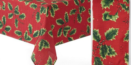 Kohl’s Cardholders: Holiday Tablecloths, Napkins, 4-Pack Placemats & More $3.63 Shipped (Reg. $30.99)