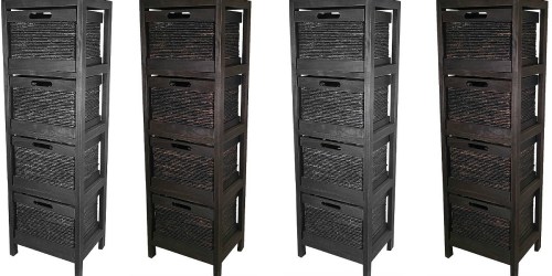 Kohl’s.com: $10 Off $50 Home Purchase + 15% Off = 4-Drawer Storage Tower Just $46.74 (Reg. $129.99)