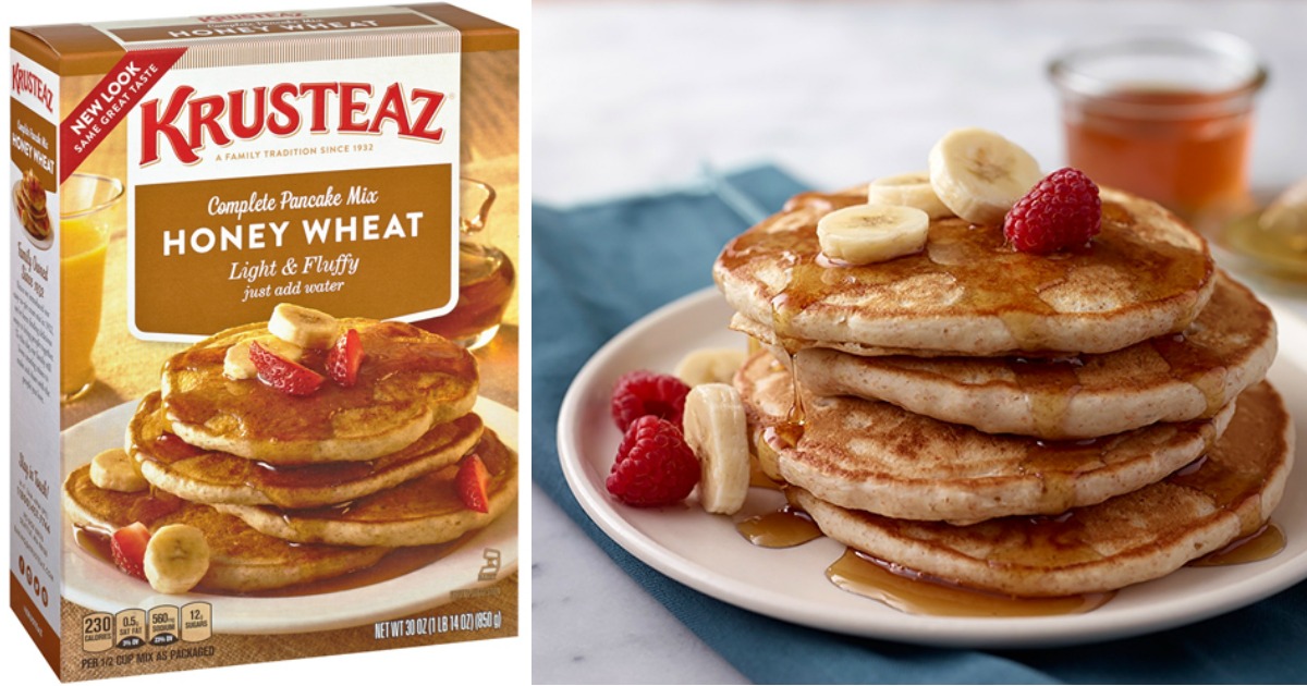 New 0.50/1 Krusteaz Pancake Mix Coupon = Only 1.02 at Target