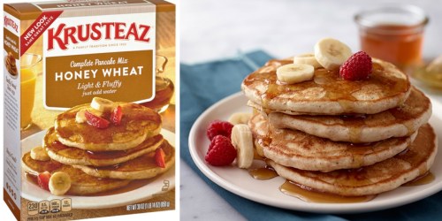 New $0.50/1 Krusteaz Pancake Mix Coupon = Only $1.02 at Target