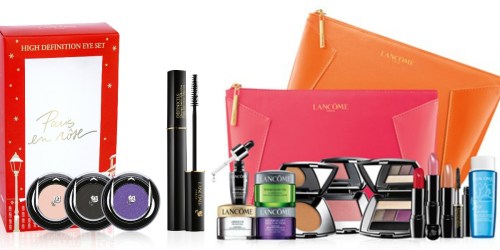 Macy’s: Lancôme 4-Pc. Eye Makeup Set + FREE 7-Piece Gift Set Only $35 Shipped (Over $200 Value)