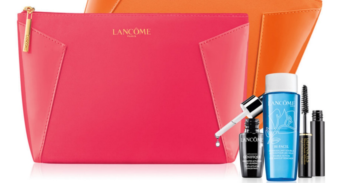 Macy's Lancôme Cleanser, Toner, Moisturizer, Eyeshadow AND Gift Set