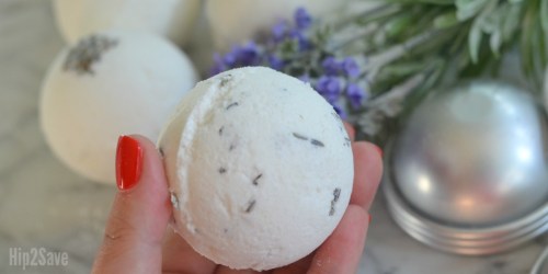 DIY Lavender Bath Bombs
