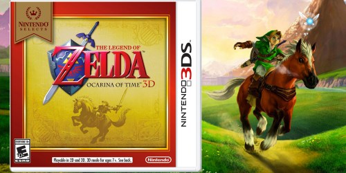 The Legend Of Zelda Ocarina Of Time 3D – Nintendo 3DS ONLY $13.17 (Regularly $19.88)