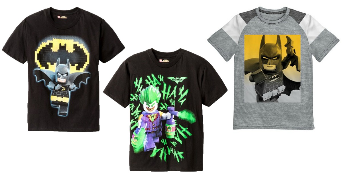 Target.com: 15% Off Clothing, Shoes & Accessories = LEGO Batman T-Shirts $6.60 Each When You Buy 