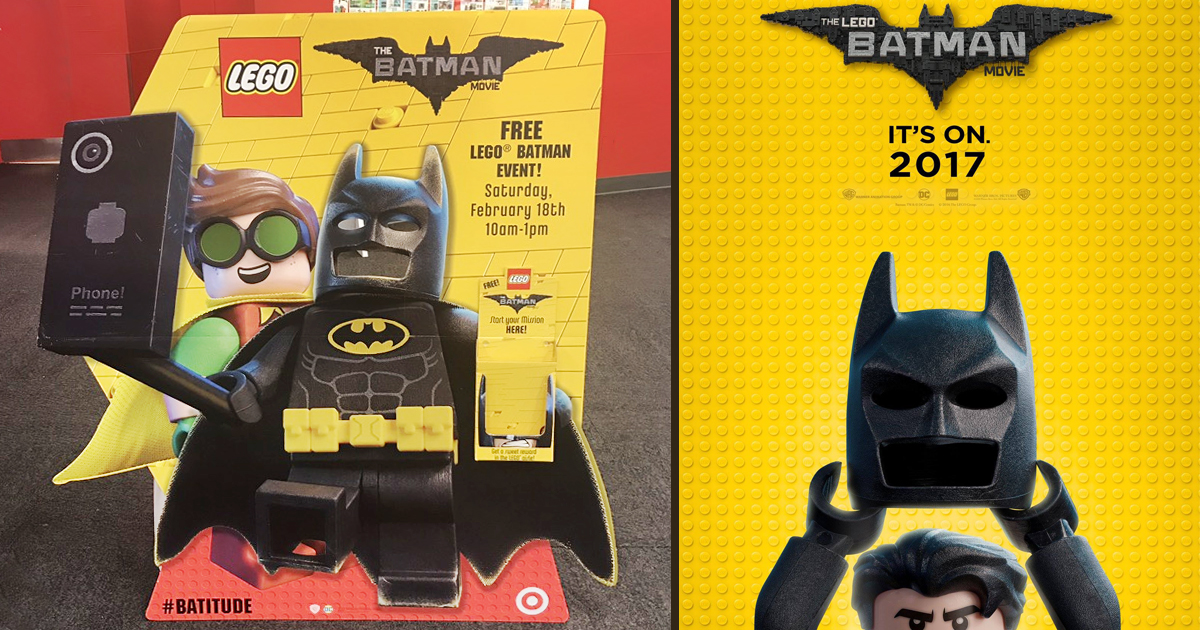 Target: FREE LEGO Batman Event on 2/18