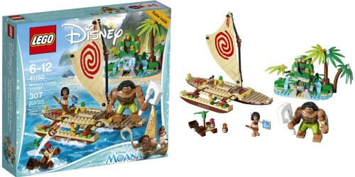 LEGO Disney Moana’s Ocean Voyage Set Only $27.99 (Regularly $39.55)