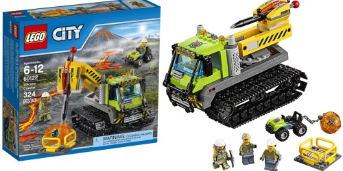 LEGO City Volcano Explorers Volcano Crawler Building Set ONLY $20 (Regularly $39.99)