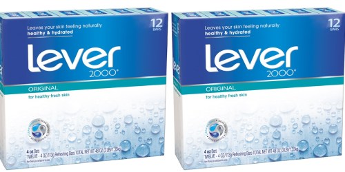 Amazon Prime: Lever 2000 Bar Soap 24 Count Package Only $8.02 (Just 33¢ Per Bar)