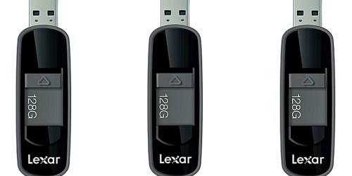 Staples.com: Lexar 128GB JumpDrive Only $17.99 Shipped (Regularly $39.99)