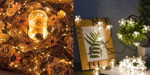 Amazon: 12 Pack LED String Lights Only $19.99 (Just $1.67 Per Strand) & More Lighting Deals