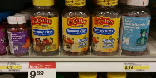 Target: L’il Critters Gummy Vitamins 190 Count Only $3.41 Each (After Gift Card)