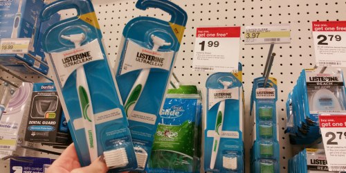 Target: Listerine Flossers Only 57¢ Each + More