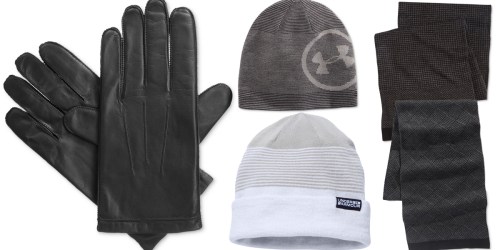 Macys.com: Isotoner Men’s Leather Gloves Only $9.99 + More Winter Accessory Deals