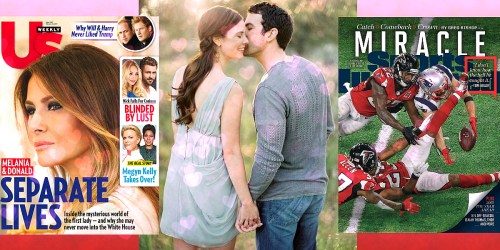 Couples Magazine Sale: Save on Us Weekly, Rachael Ray Every Day, Sports Illustrated & More