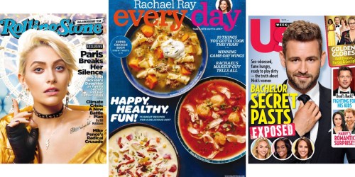 Weekend Magazine Sale: Save on Rachael Ray Every Day, US Weekly, Rolling Stone & More