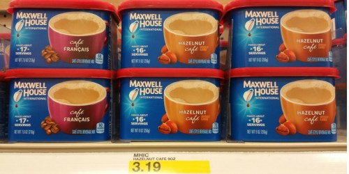 Target: Nice Savings on Maxwell House Coffee
