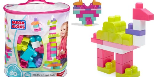 Amazon: Mega Bloks First Builders 80-Piece Bag ONLY $10 (Regularly $19.99)