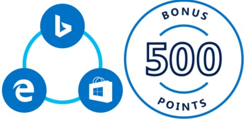 Microsoft Rewards: Possible 500 Free Points