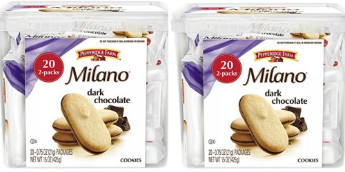 Amazon: Pepperidge Farm Milano Cookies 15oz Tub Only $6.63 Shipped