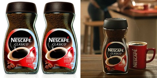 Amazon: Nescafe Clasico Instant Coffee Containers 2-Pack Just $8.53 Shipped