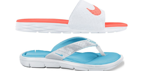 Kohl’s Cardholders: Nike Women’s Flip-Flops & Slides Only $17.50 Shipped (Regularly $35)