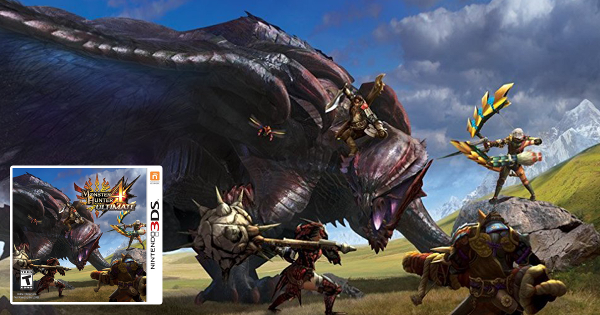 Monster hunter 3ds обзор