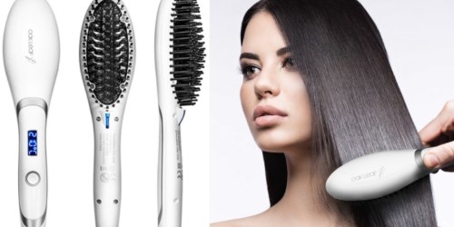 Amazon: Oak Leaf Hair Straightening Brush Only $18.99 & More Great Deals