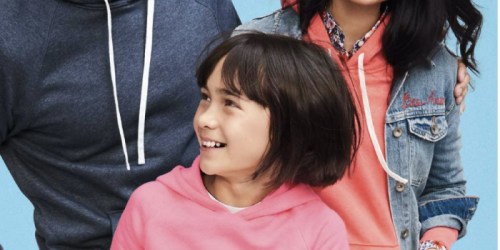 Old Navy: Fleece Pullover Hoodies Only $6 (Regularly $19.94-$26.94)