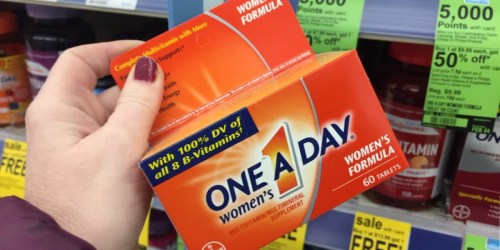 Walgreens: One A Day Women’s Vitamins Only $1.35 Per Bottle (After Rewards)