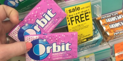 Walgreens Shoppers! Orbit Gum as Low as Only 38¢ Per Pack