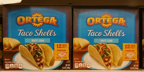Target: Ortega Taco Shells Only 72¢ Per Box (+ Nice Deal on Taco Seasoning Mix Packets)