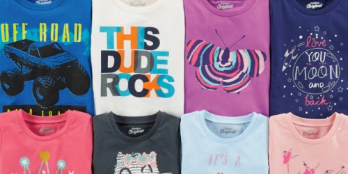 Carters & OshKosh: FREE Shipping on All Orders = Cute Graphic Tees $5 Shipped (Reg. $20)