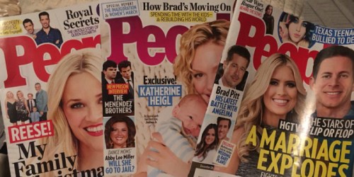 People Magazine 90¢ Per Issue w/ NO Auto Renewal (Valid For New & Existing Subscribers)