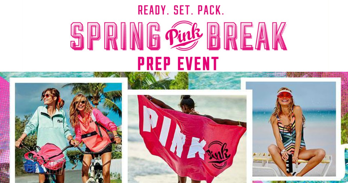 Victoria's Secret PINK Spring Break Prep Event = 15 Cropped Tanks