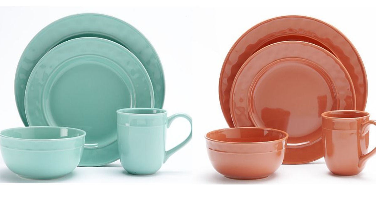 Kohl's Cardholders Food Network 4Piece Place Settings Only 9.44 Shipped (Regularly 29.99)