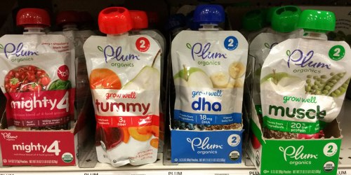 Target: Plum Organics Baby Food Pouches Just 64¢ Each + More Organic Baby Food Deals