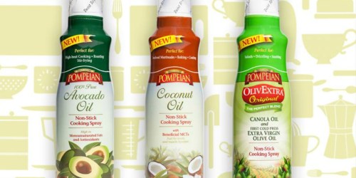 3 New Pompeian Coupons = Cooking Spray Only $2.43 at Target