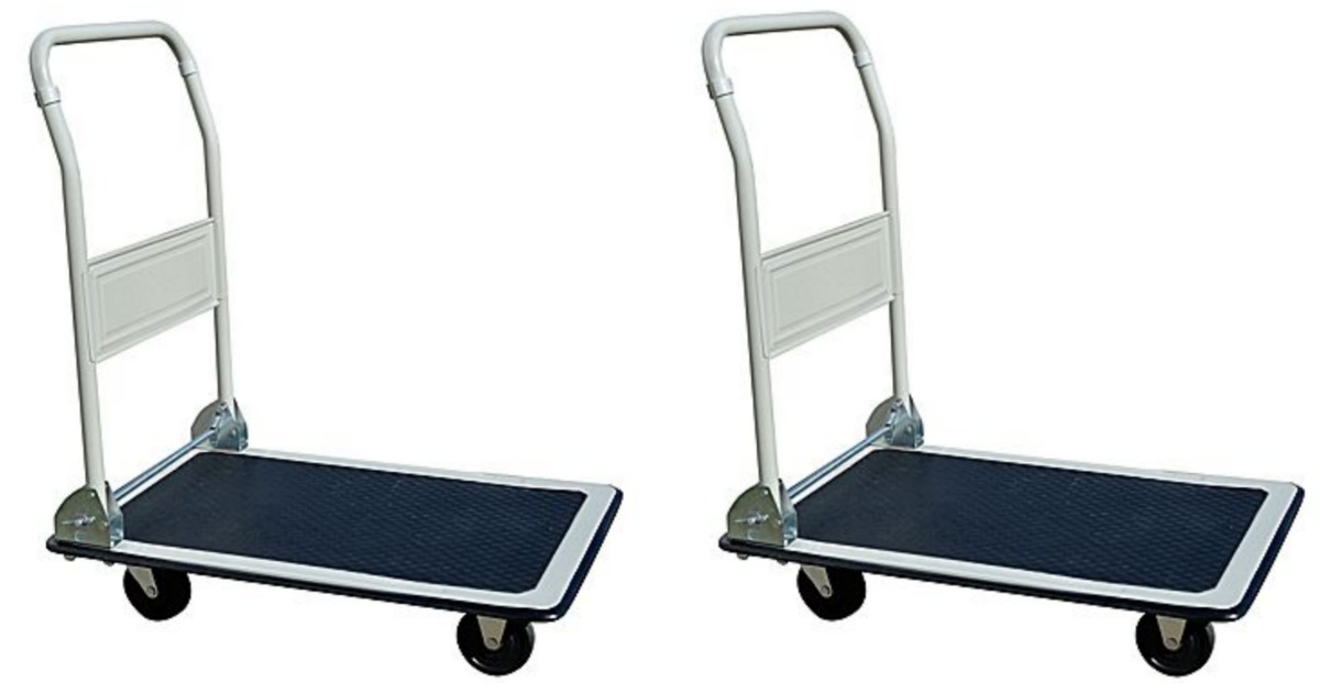 Folding Platform Cart ONLY 29 Shipped (Offers 330 lbs Load Capacity)