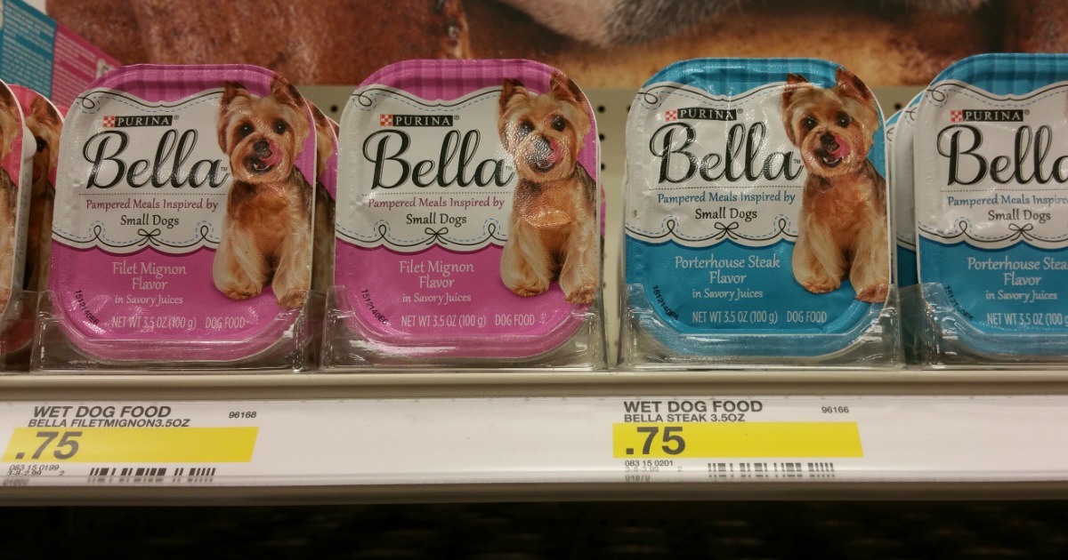 *NEW* Purina Pet Food & Treat Coupons = Bella Wet Dog Food Only 37¢ Per