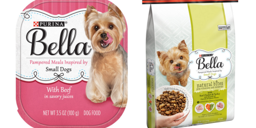 NEW Purina Bella Coupons = Wet Food Only 38¢ Per Tray + Dry Food Only $2.99 At Target