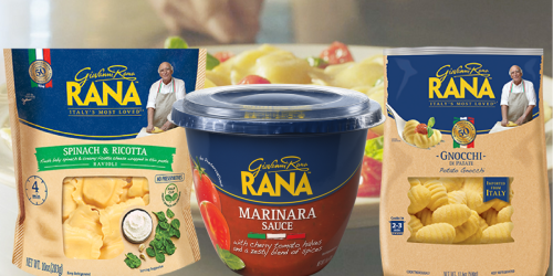 Two New RARE Giovanni Rana Refrigerated Product Coupons = Pasta Or Sauce Only $1.99 At Target