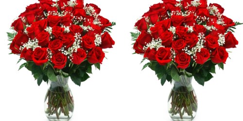 Sam’s Club: 3 Dozen Red Roses w/ Vase Only $64.98 Delivered (Order NOW for Valentine’s Day)