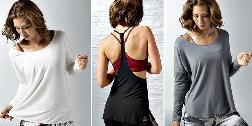 FIVE Women’s Reebok Apparel Items $50 Shipped – Just $10 Each (Regularly Up to $45 Each)