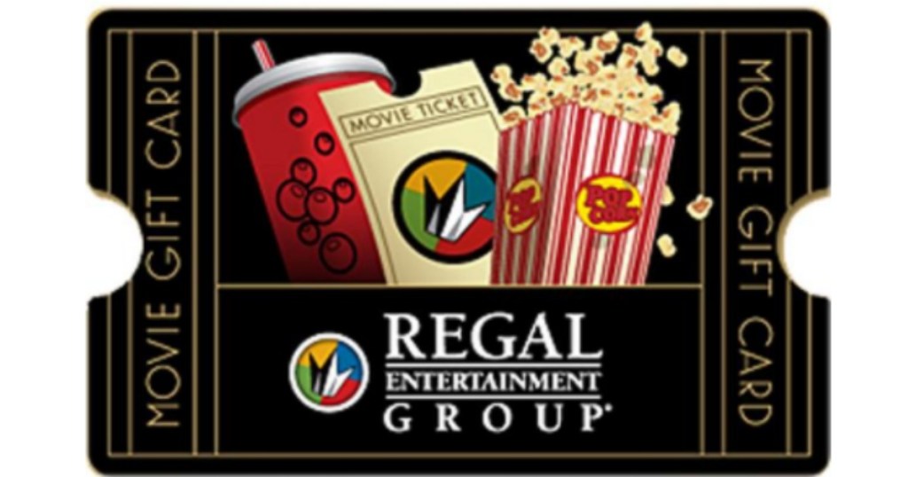 25 Regal Cinemas eGift Card ONLY 20