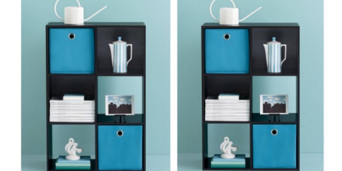 Target.com: Room Essentials 6-Cube Organizer Shelf + Six Fabric Baskets Just $54.93 (Regularly $82)