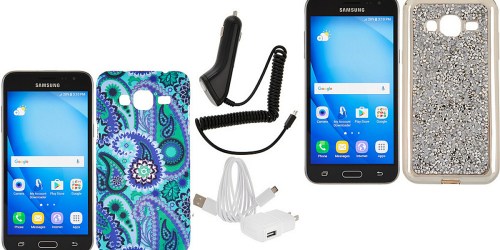 Samsung Galaxy Sky Tracfone w/ Case, Chargers & 1350 Min/Text/Data Only $95 (Regularly $259.61)